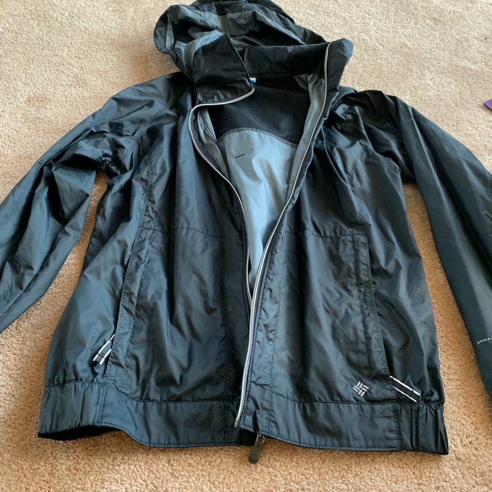 Rain coat black